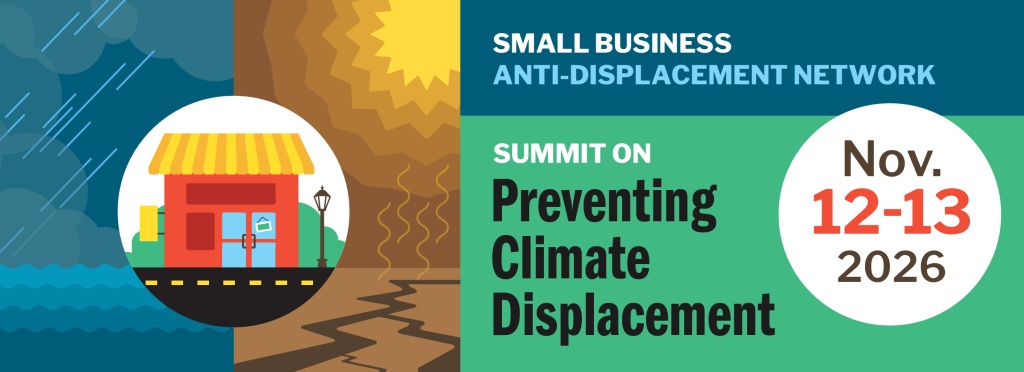 SBAN Summit on Preventing Climate Displacement, November 12-13 2026